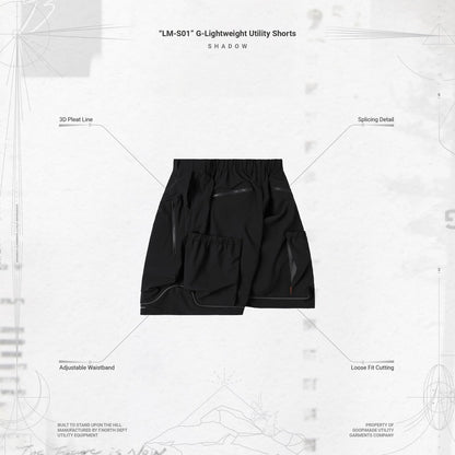 “LM-S01”G-轻量实用短裤#SHADOW [GOOPI-24SS-AUG-01]