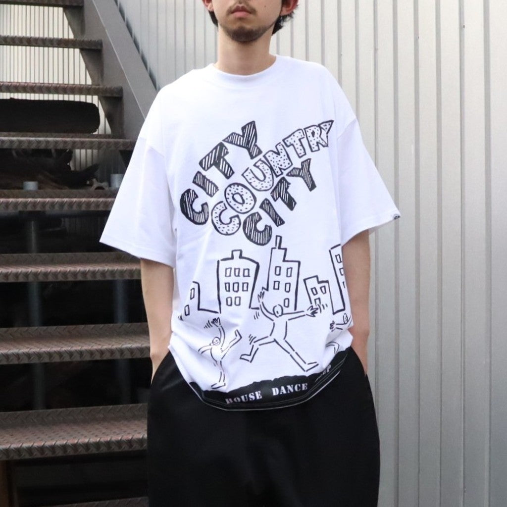 COTTON T-SHIRT_V.A #WHITE [CCC-263T007]
