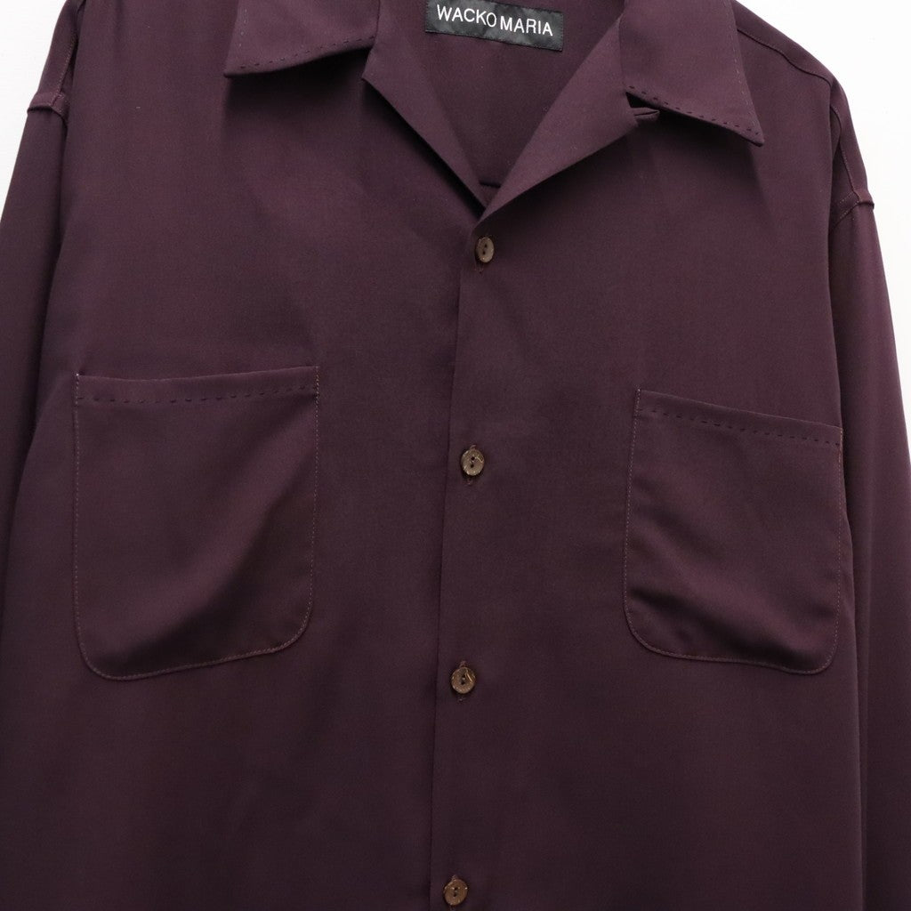 50'S SHIRT L/S ( TYPE-1 ) #BURGUNDY [26FW-WMS-OC03]