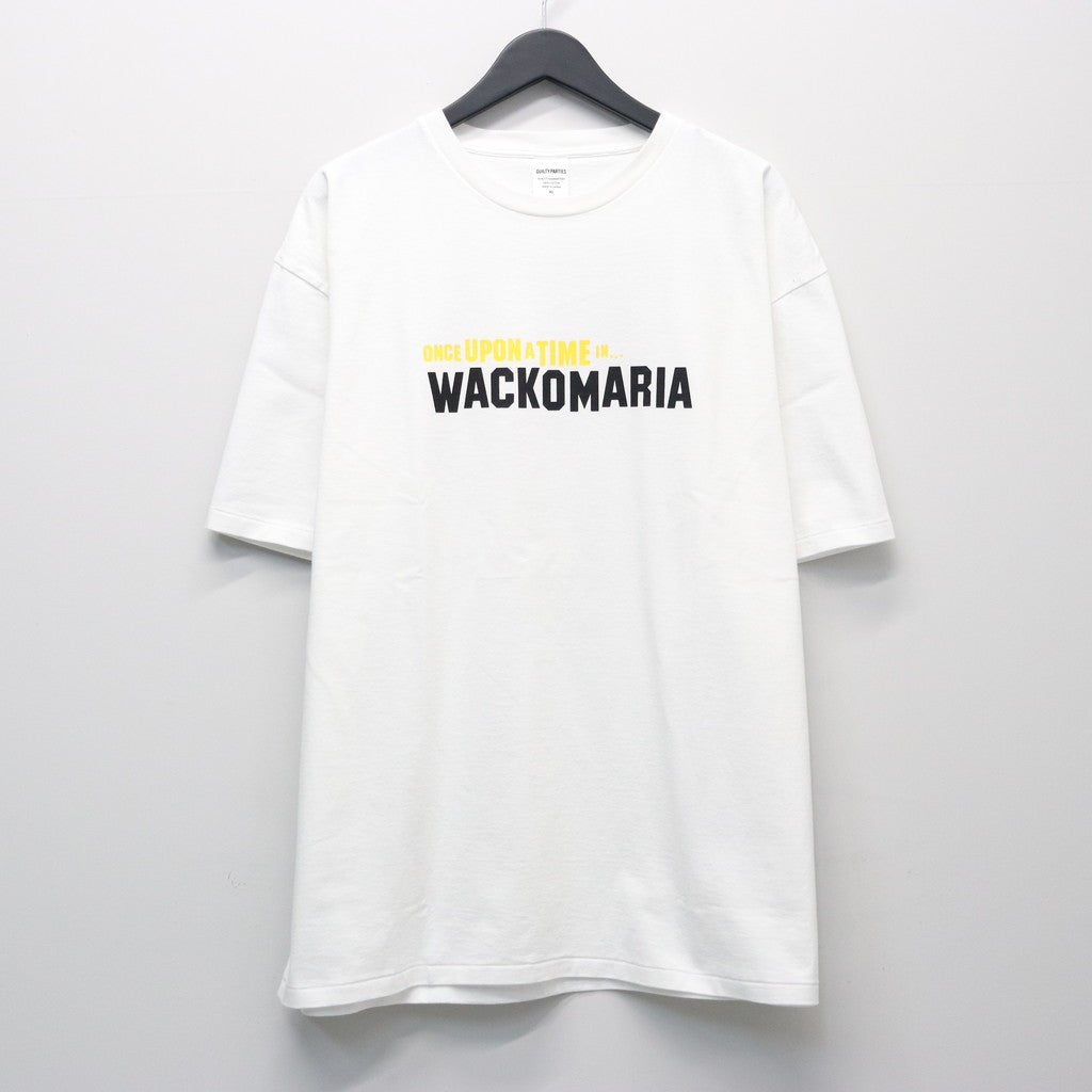 WASHED HEAVY WEIGHT CREW NECK T-SHIRT ( TYPE-5 ) #WHITE [26SS-WMT