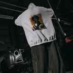 "G7-H1" 陰影漆連帽衫 #GRAY [GOOPI-23AW-OCT-03]