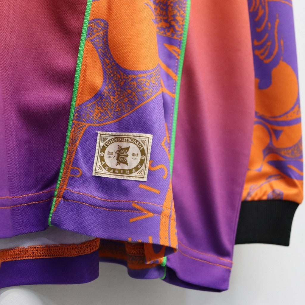 PHEASANT MOTO JERSEY #Orange/Purple [26SS-SW07] - cocorozashi 三重