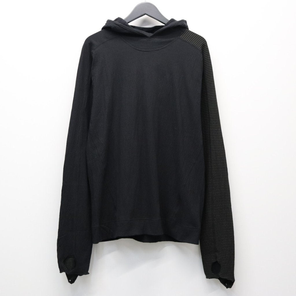 GUAI HOOD LON T #BLACK [JI-26SS-CS07]