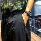 EASY AS PIE RIVER 褲子 #黑色 [24SU-B02]