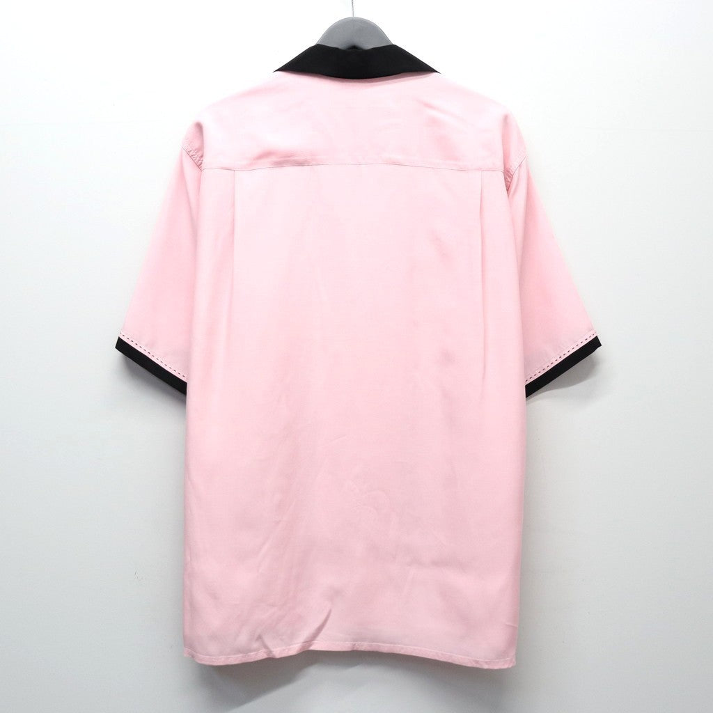 SWITCHING SHIRT S/S ( TYPE-2 ) #PINK [26SS-WMS-OC08]