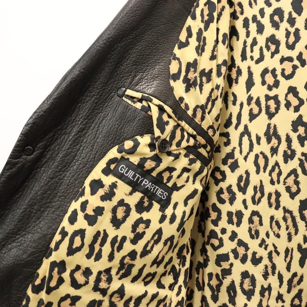 LEATHER JACKET ( TYPE-2 ) #BLACK [26FW-WMO-JK02]