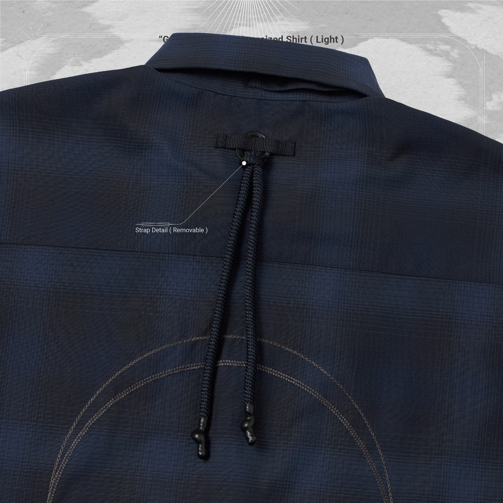 "GSR-01" 雙層寬鬆襯衫（淺色） #BATHYAL [GOOPI-24AW-SEP-01]