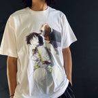 攻殼機動隊2：無罪 | 攻殼機動隊 | 圓領T卹 - 款式1 - #白色 [INNOCENCE-WM-TEE01]