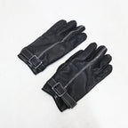 Artisan's Hand-stuffed (VEGETABLE TANNING PIG LEATHER) #BLACK [M-P4-AC2]