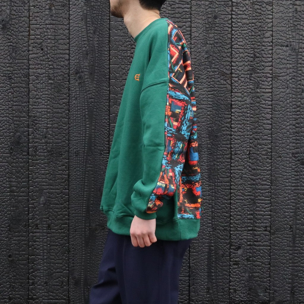 JULIEN CARD CREWNECK #Green [26SS-SW01]