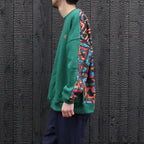 JULIEN CARD CREWNECK #Green [26SS-SW01]