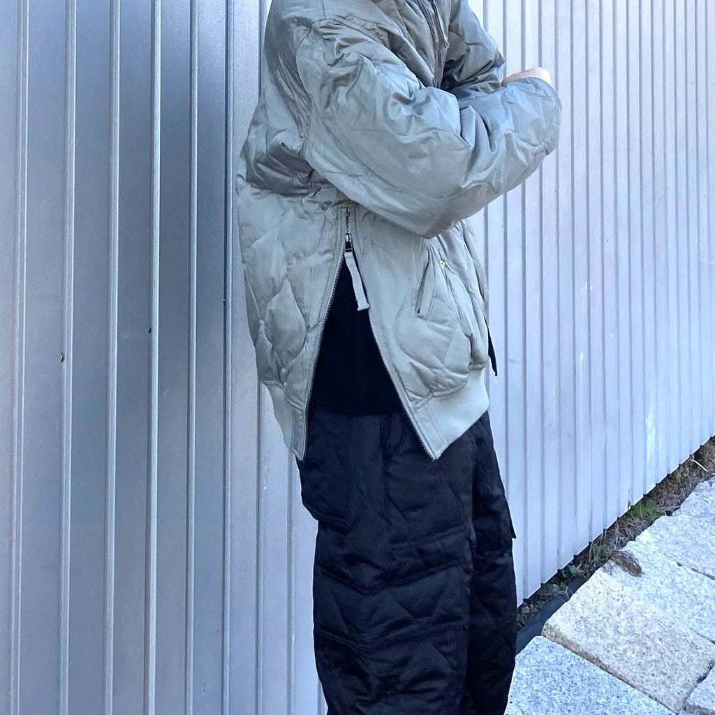 MILITARY MA-1 DOWN JKT #D.SAGE GREEN [TAION-111M1ML-1]