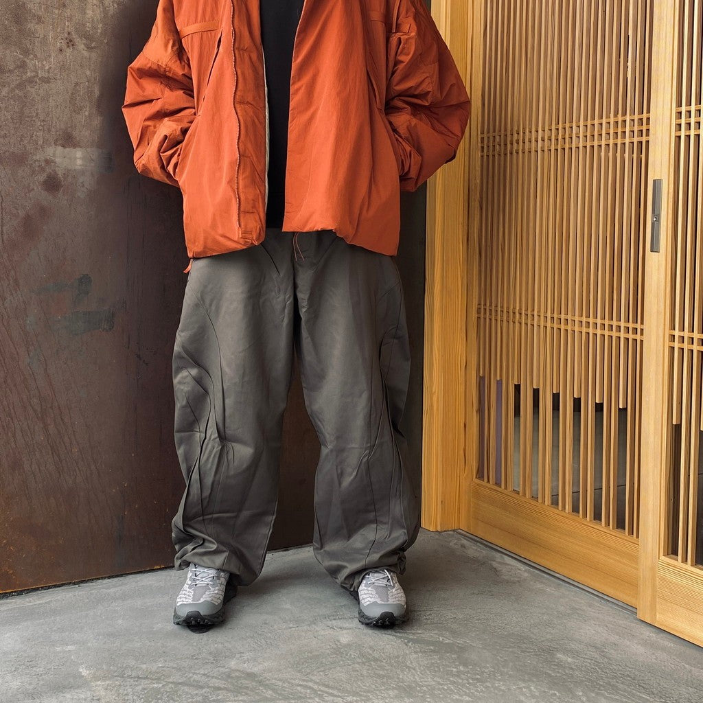 Lunar 26 - Utility Ruched Work Pants #Iron [GOOPI-26SS-FEB-01]
