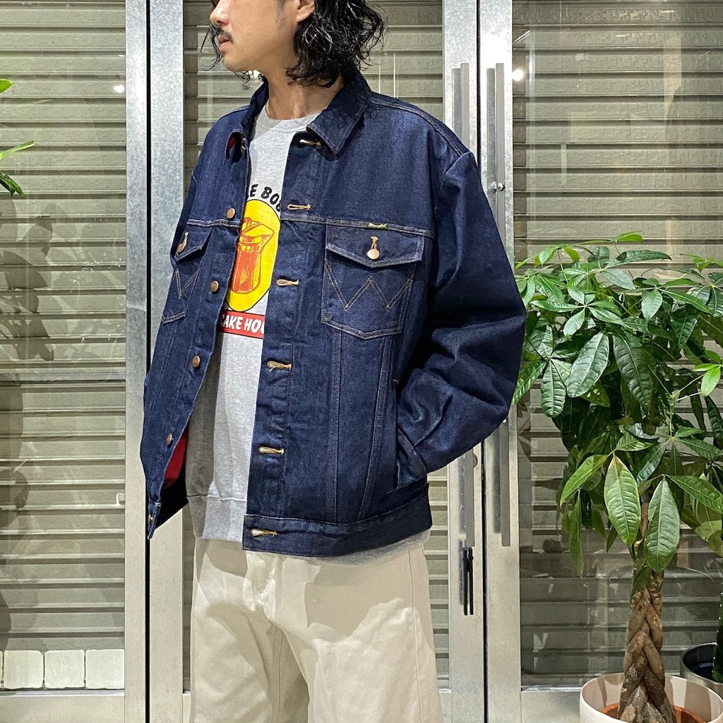 Wrangler | TRUCKER JACKET (TYPE-2) #INDIGO [24FW-WMO-WG02]