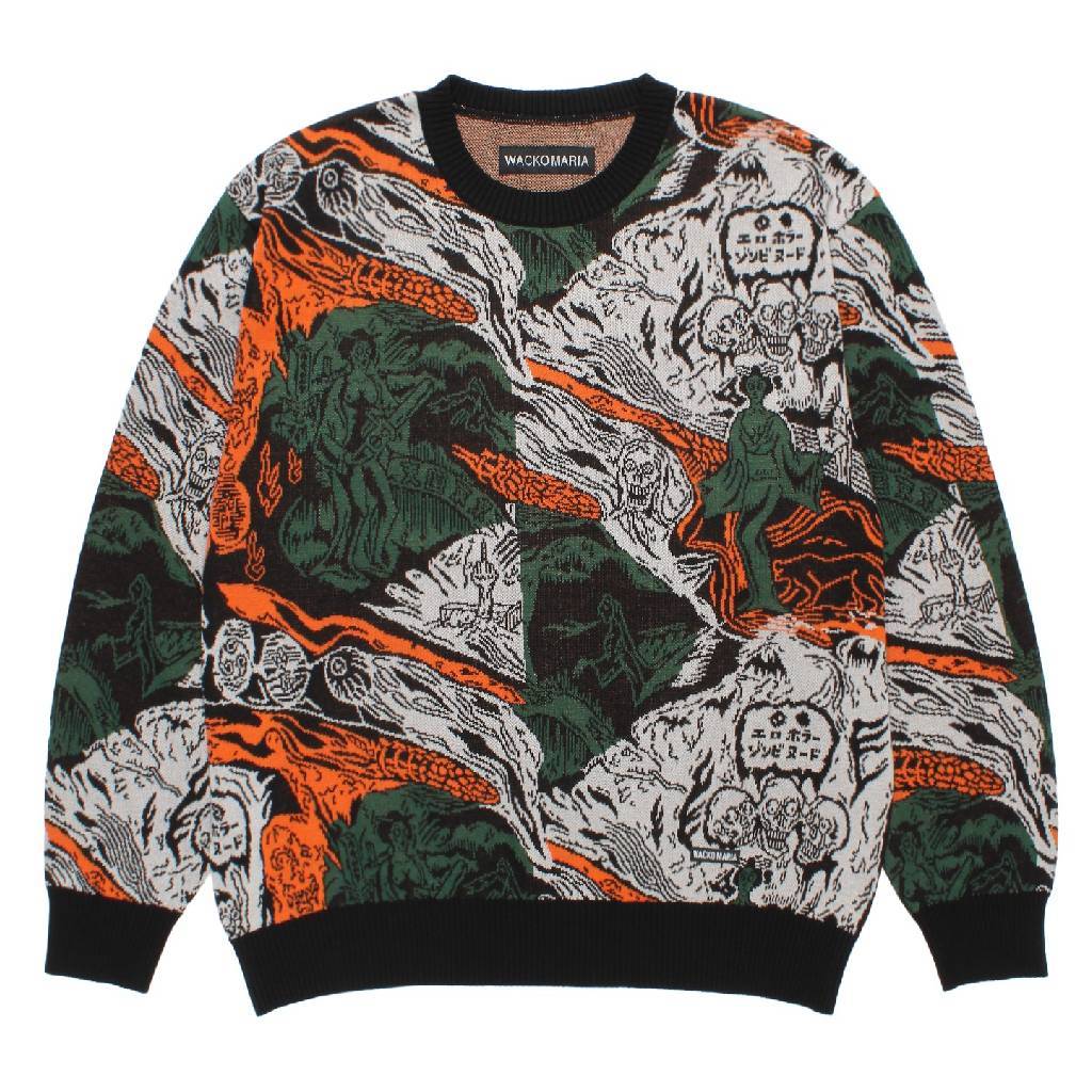 JACQUARD SWEATER #GRAY [26SS-WMK-KN15]