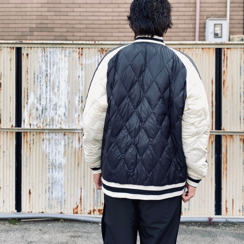 REVERSIBLE 「SKAJAN」 DOWN JACKET #D.NAVY×BK [TAION-JK04JS