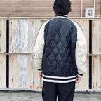 REVERSIBLE 「SKAJAN」 DOWN JACKET #D.NAVY×BK [TAION-JK04JS]