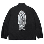 COACH JACKET ( TYPE-1 ) #BLACK/WHITE [26FWE-WMO-BL06]