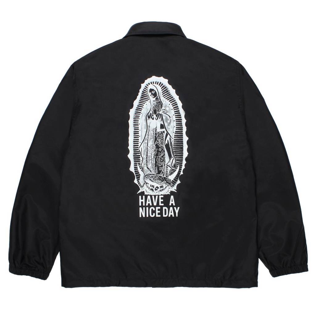 COACH JACKET ( TYPE-1 ) #BLACK/WHITE [26FWE-WMO-BL06]