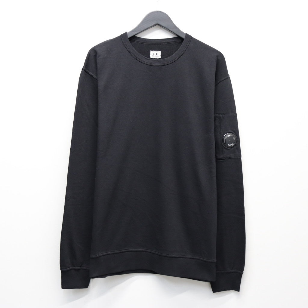 LIGHT FLEECE CREWNECK SWEATSHIRT #BLACK 999 [RCCMSS711A-002246G]