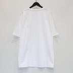 水洗重磅圓領T卹（第3型）#白色 [25SS-WMT-WT03]