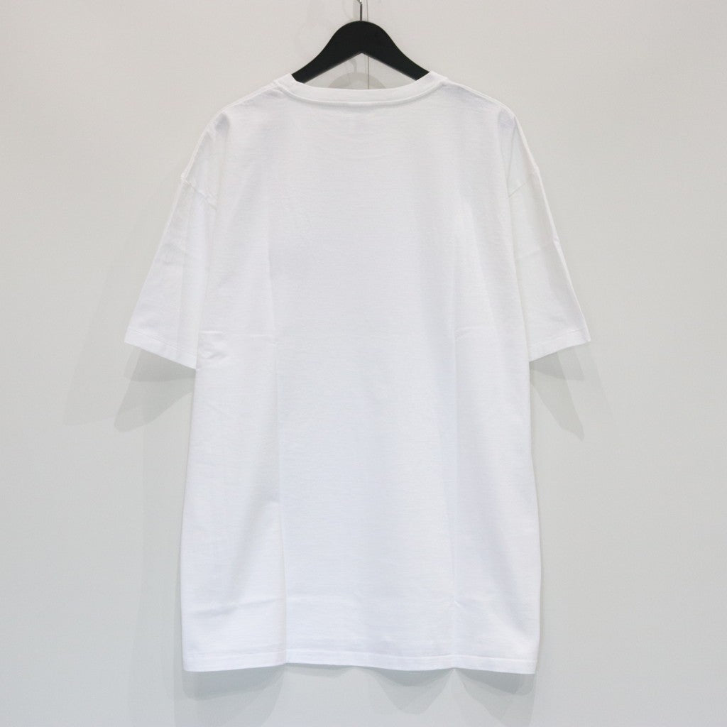 水洗重磅圓領T卹（第3型）#白色 [25SS-WMT-WT03]