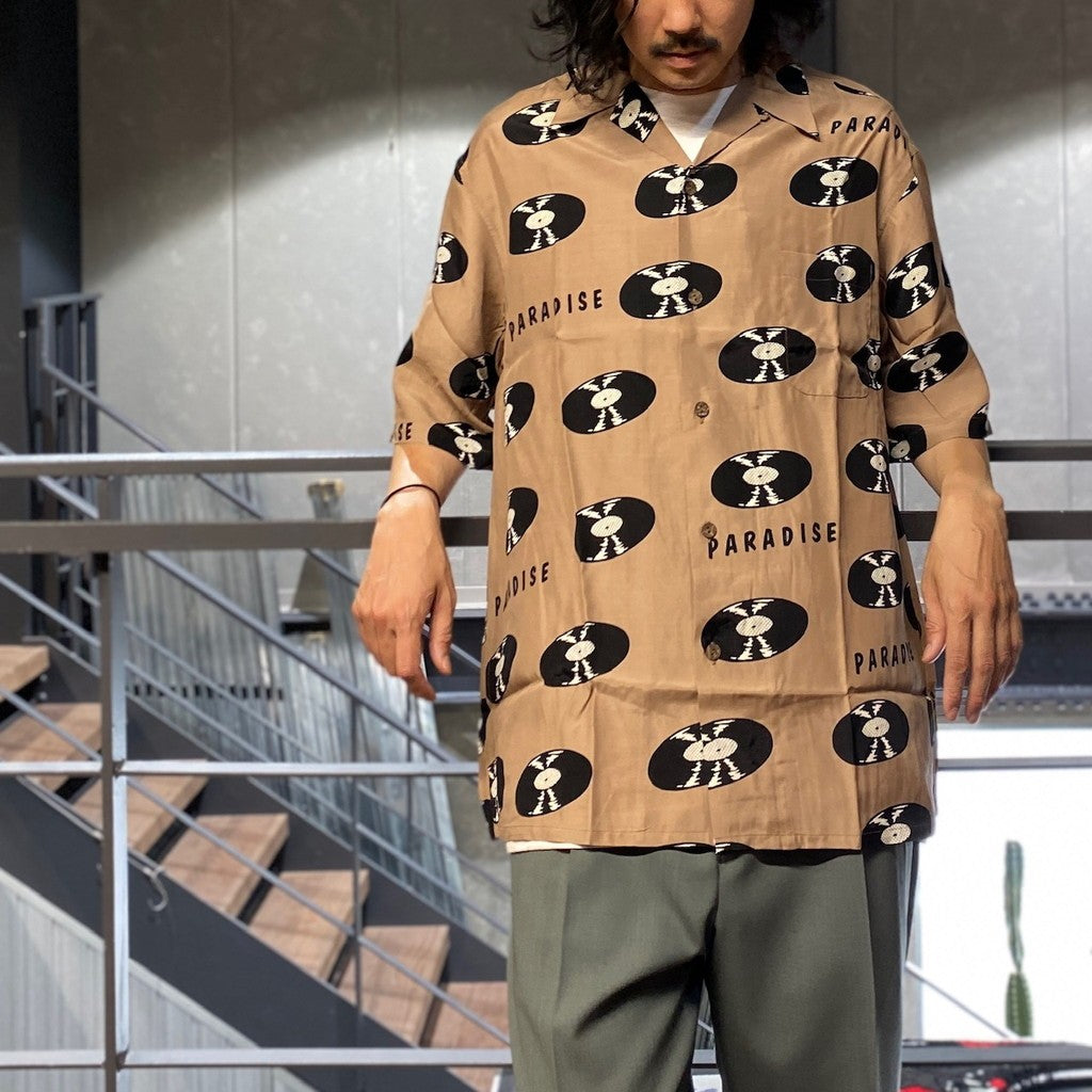 HAWAIIAN SHIRT S/S -TYPE 4- #BROWN [24SS-WMS-HI04]