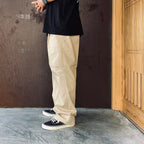 DOUBLE PLEATED CHINO TROUSERS ( TYPE-1 ) #L-BEIGE [26FWE-WMP-PT01]