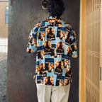 MULHOLLAND DRIVE | S/S HAWAIIAN SHIRT ( TYPE-1 ) #BLUE [MD-WM-HI01]