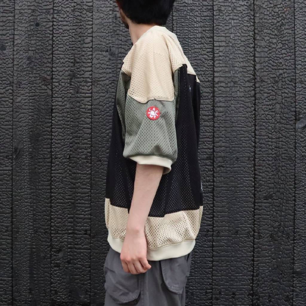 MD Temporal Distortion MESH SS TOP #BEIGE [CES30CS23]