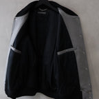 LEATHER VARSITY JACKET -B- (TYPE-2) #GRAY [24FW-WMO-BL16]