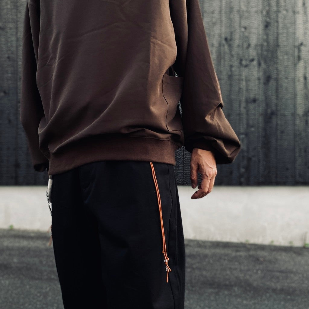 EVD3 Oversized Crewneck #Brown [GOOPI-26AW-SEP-03]