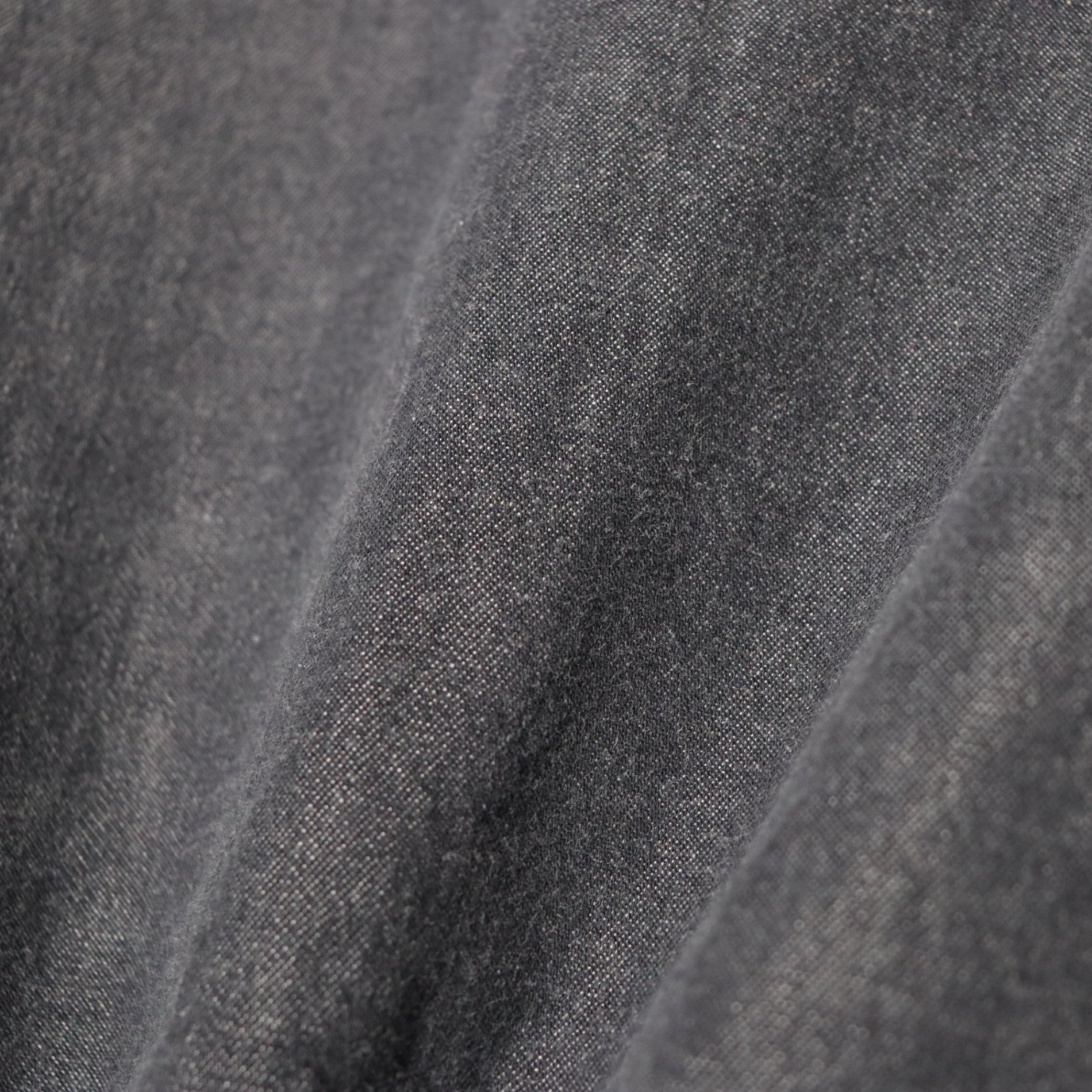 Light Denim Kungfu Shirt #Black [SD26S-SH04]