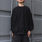 WAFFLE CREW KNIT #Black [SS26-SW03]