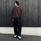 P1-T Black Pants-Tapered #Black [GOOPI-26SS-JUL-03]