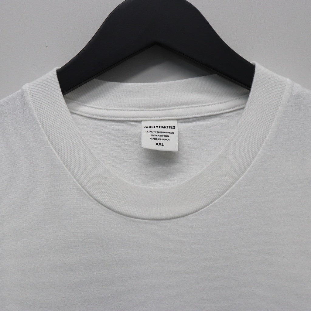 TIM LEHI | WASHED HEAVY WEIGHT CREW NECK LONG SLEEVE T-SHIRT ( TYPE-2 ) #WHITE [25FW-WMT-LT02]