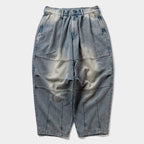 DENIM BALLOON PANTS #Blue [FW25-B07]