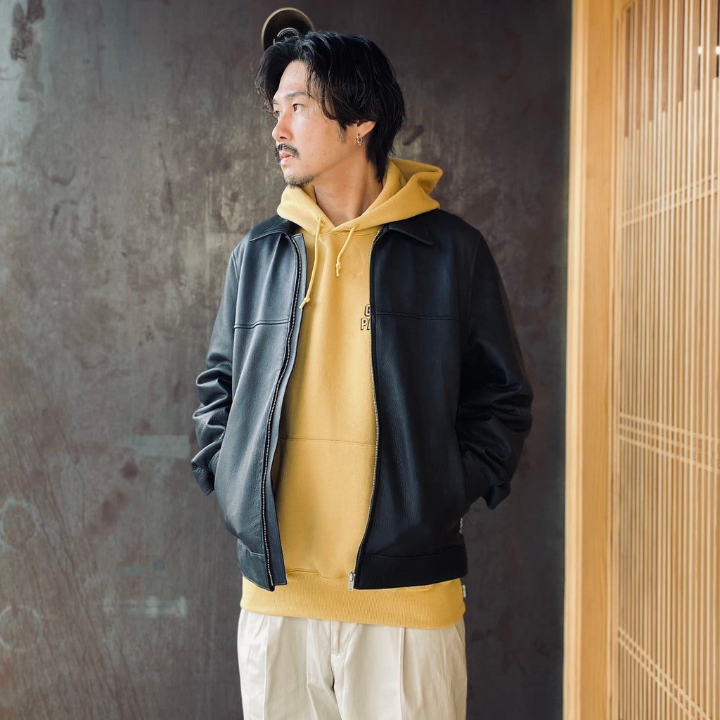 SINGLE RIDERS LEATHER JACKET ( TYPE-2 ) #D-BLUE [26SS-WMO-BL02]