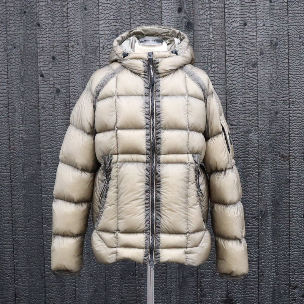 D.D. SHELL HOODED DOWN JACKET #356 FALLEN ROCK [21CMOW702A -26FWM]