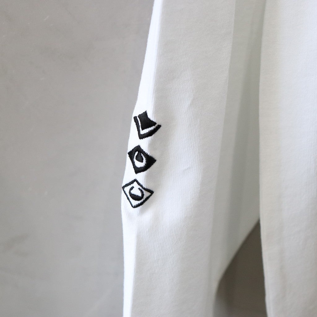 Cotton L/s T-shirt_City Country City #WHITE [CCC-241T004]