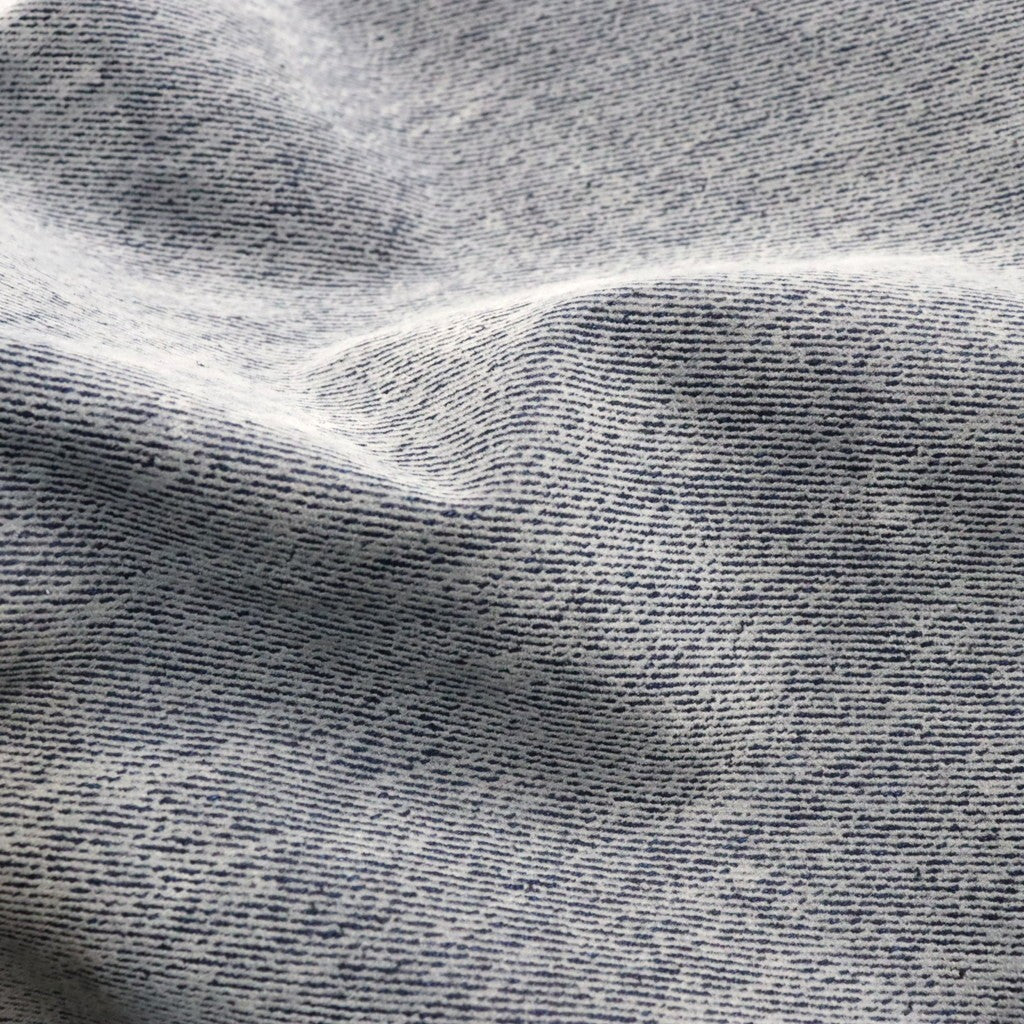 FLOCKY DENIM BALLOON PANTS #Blue [FW26-B10]