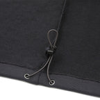 BIO WASHED EASY HALF ZIP SWEAT SHIRTS #ASH CHARCOAL [HOD25AWSWEHZSS]