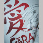 NARUTO | 「GARA」 L/S TEE #WHITE [25SS-FSxNARUTO-02 / FS1699]