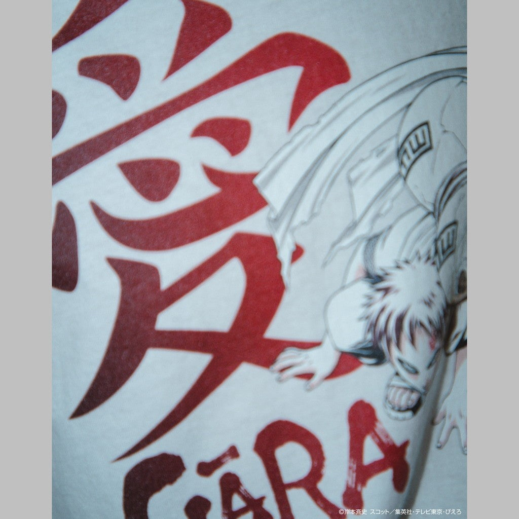 NARUTO | 「GARA」 L/S TEE #WHITE [25SS-FSxNARUTO-02 / FS1699]
