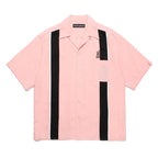 MR BROTHERS CUT CLUB | SWITCHING SHIRT S/S #PINK [MBCC-WM-OC01]