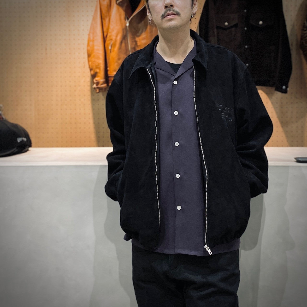 50 年代長袖襯衫（1 型）#D-紫色 [25SSE-WMS-OC01]