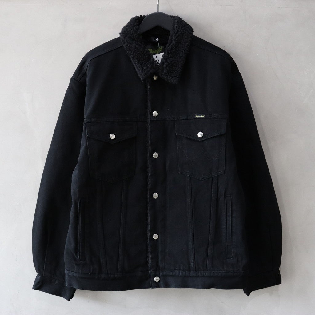 Wrangler | TRUCKER JACKET (TYPE-1) #BLACK [24FW-WMO-WG01]