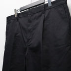 DICKIES | PLEATED TROUSERS #BLACK [26SS-WMP-DC01]