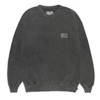WASHED MIDDLE WEIGHT CREW NECK SWEAT SHIRT ( TYPE-3 ) #GRAY/GREEN [26FWE-WMC-SS05]