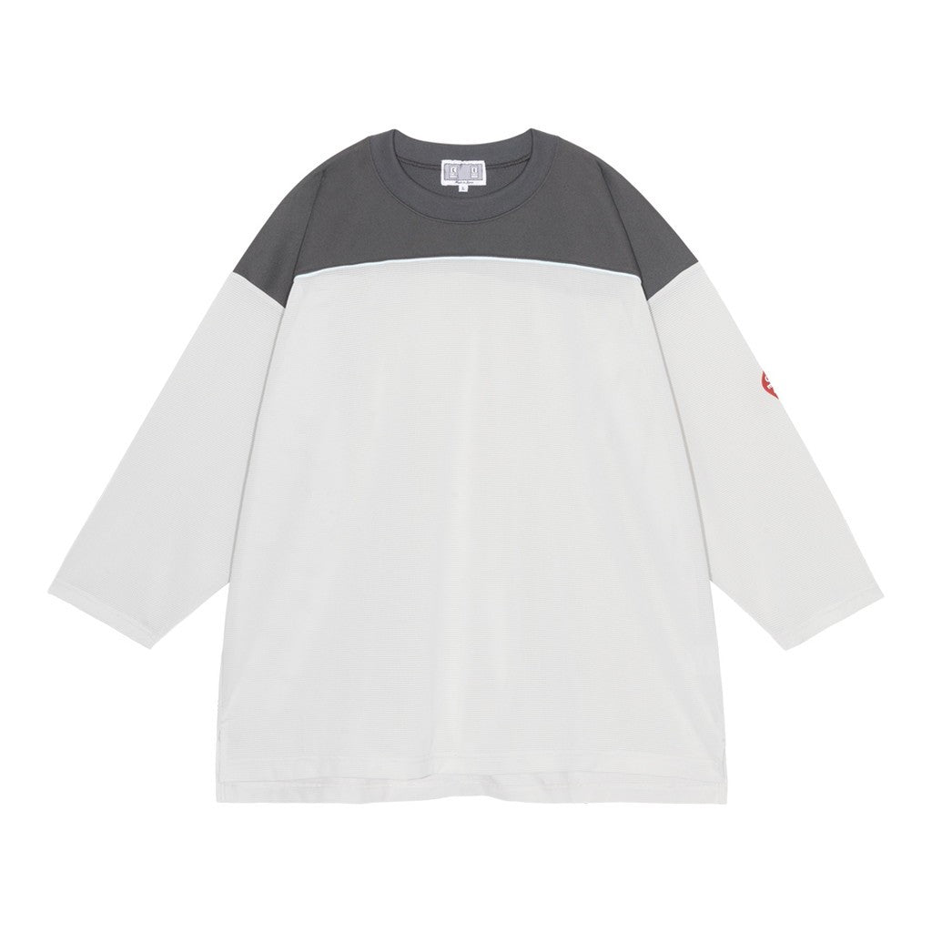MESH FB CREW NECK #GREY [CES29CS31]